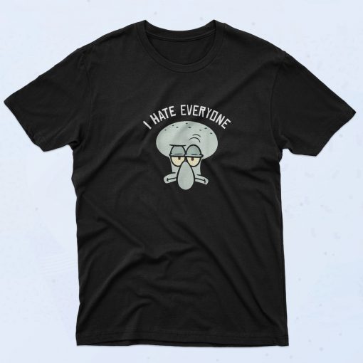 Squidward I Hate Everyone T Shirt