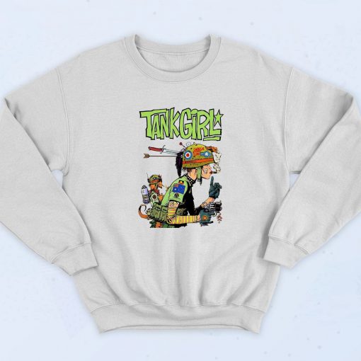 Tank Girl Vintage Style Sweatshirt