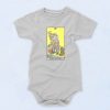 Tarot Card The Cat Lady Baby Onesie