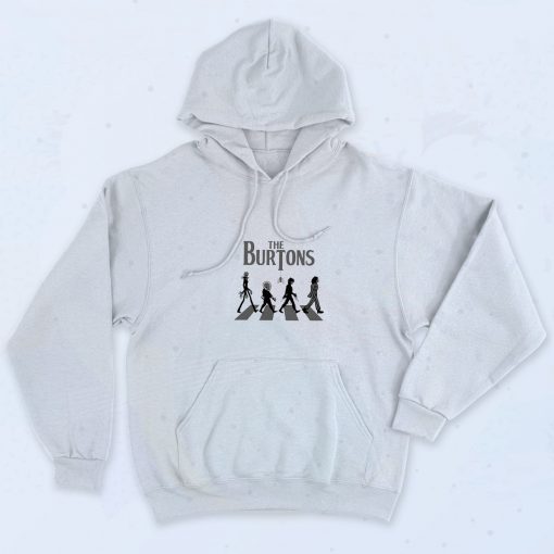 The Burtons Abbey Road Beetlejuice Meme Hoodie