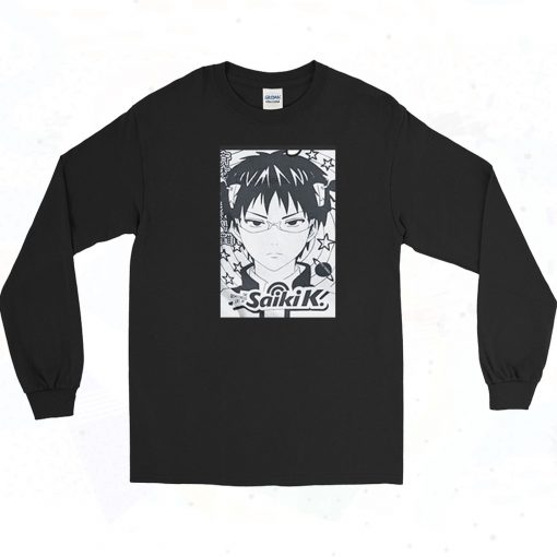 The Disastrous Life of Saiki K Manga Long Sleeve Shirt