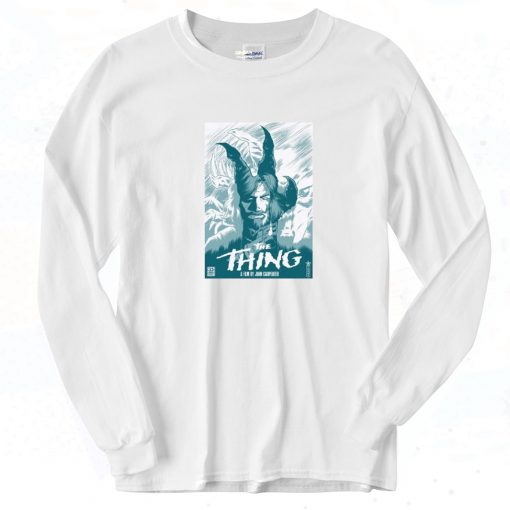 The Thing Horror Movie Long Sleeve Shirt