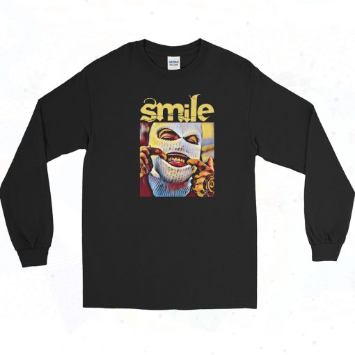 Thug in Ski Mask Funny Long Sleeve Shirt