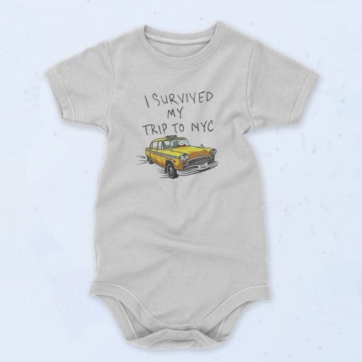 Tom I Survived My Trip To NYC Baby Onesie