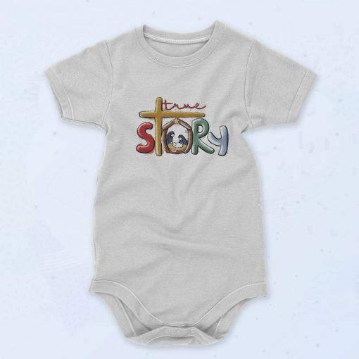 True Story Christmas Baby Onesie