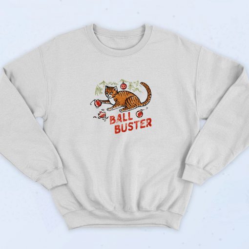 Ball Buster Cat Sweatshirt