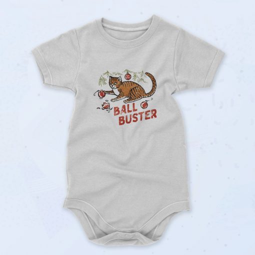 Ball Buster Cat Unisex Baby Onesie