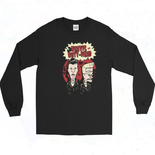 Beavis And Butthead Rudy Vampire Long Sleeve Shirt