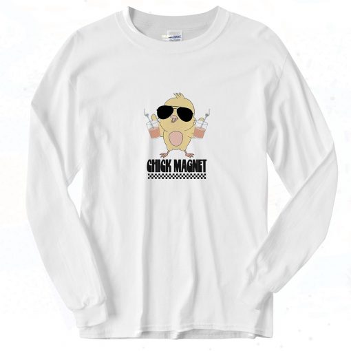 Chick Magnet Vintage Long Sleeve Shirt