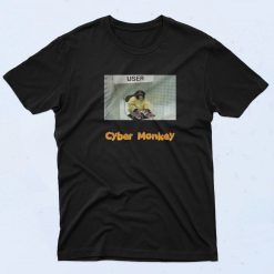 Cyber Monkey 90s T Shirt