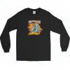 Degrassi Flames Drake Rertro Long Sleeve Shirt