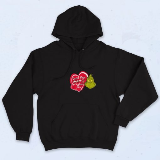 Dr Seuss Grinch Grow Your Heart Art Hoodie