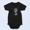 Felix the Gato Day of the Dead Baby Onesie