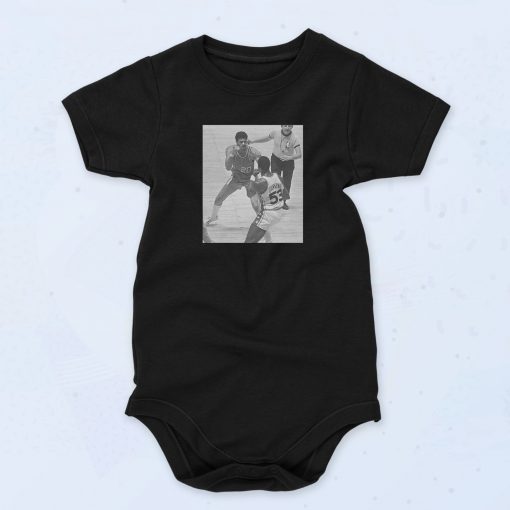 Finals Fight Maurice Lucas Vs Darryl Dawkins Baby Onesie