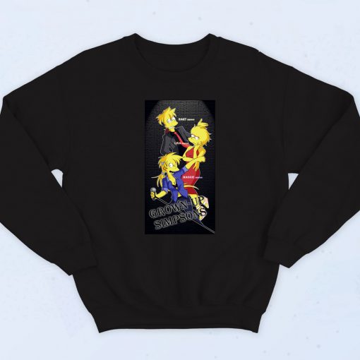 Grown Up the Simpsons Sweatshirt