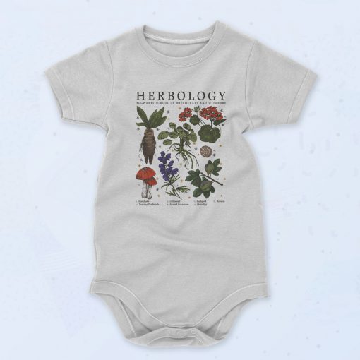 Harry Potter Herbology Plants Baby Onesie