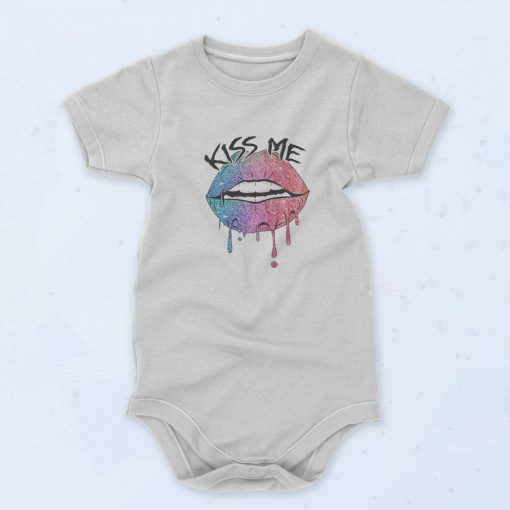 Hot Romantic Kiss Me Unisex Baby Onesie