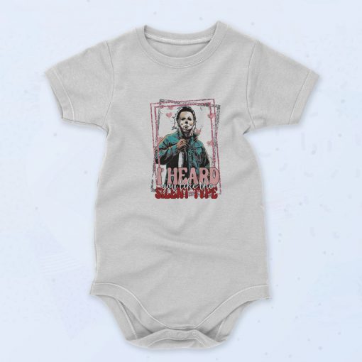 I Heard You Like The Silent Type Baby Onesie