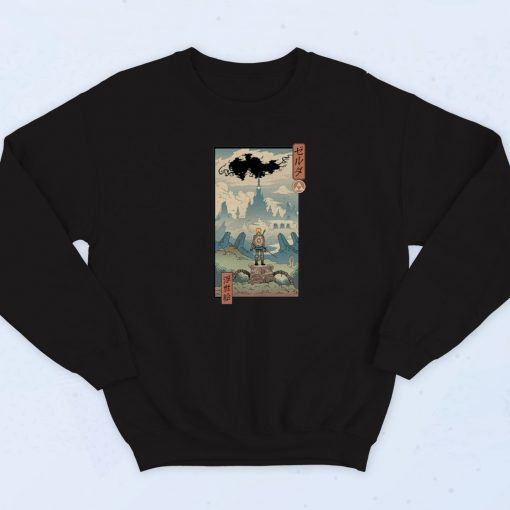 Japanese and Anime Style Poster Sweatshirt