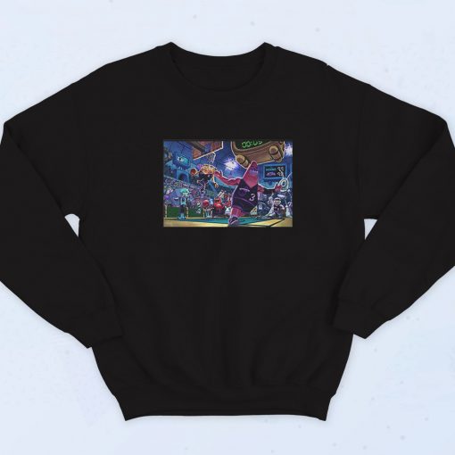 Jellyfish SpongeBob Basketball Sweatshirt