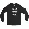 Just Don't Die Ken Block Vintage Long Sleeve Shirt