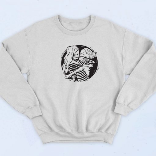 Funny Lesbian Skeleton Sweatshirt