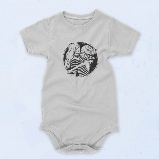 Lesbian Skeleton Unisex Baby Onesie