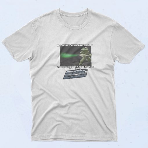 Never Mess With Epic Gamer 90s T Shirt