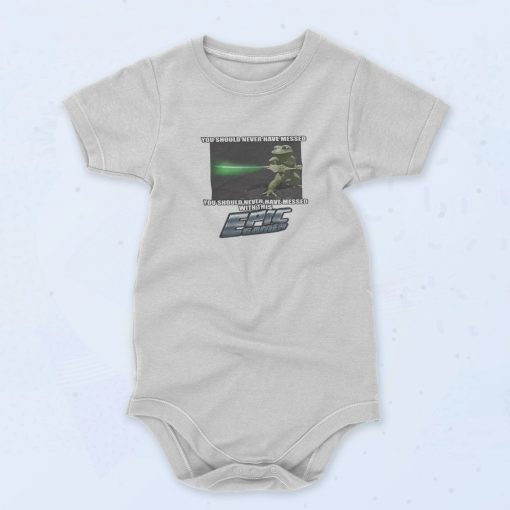 Never Mess With Epic Gamer Baby Onesie