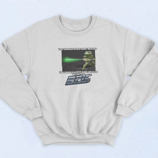 Never Mess With Epic Gamer Retro Sweatshirt