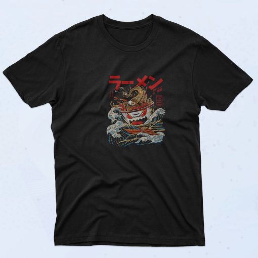 Ramen Noodles Monster 90s T Shirt