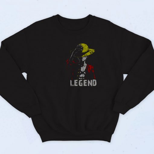 Ruffy Legendary Nerd Graphic Sweatshirt