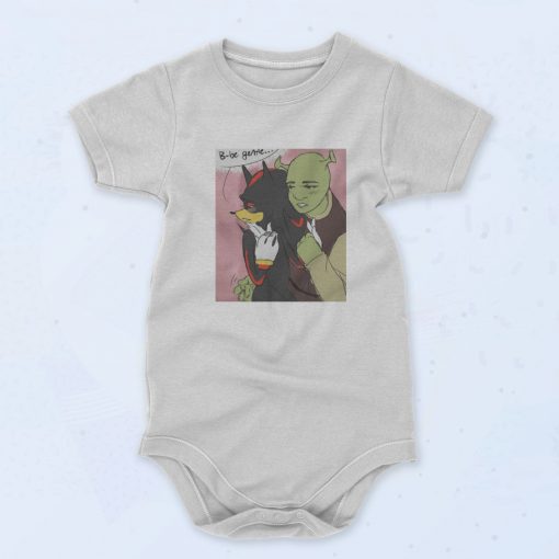 Shrek x Shadow Shrek Baby Onesie