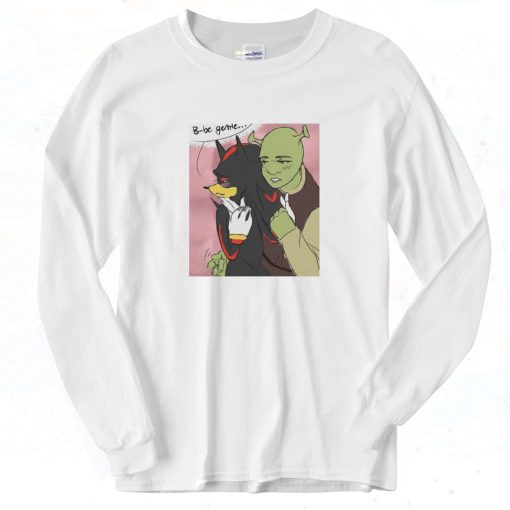 Shrek x Shadow Shrek Funny Long Sleeve Shirt