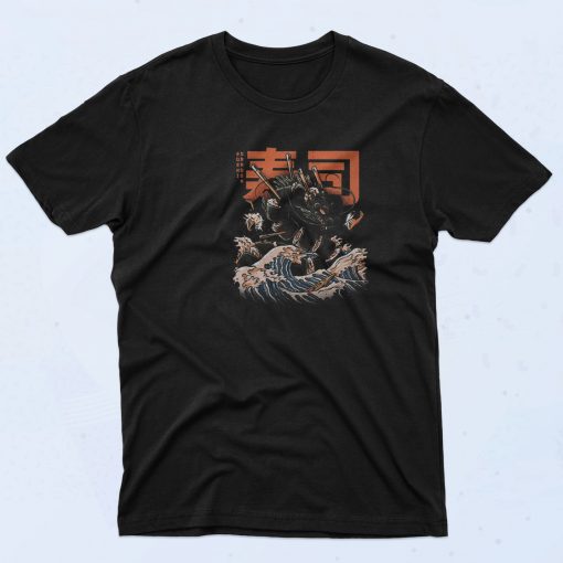 Sushi Dragon Monster T Shirt