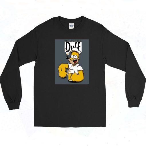 The Simpsons x Popeye Vintage Long Sleeve Shirt