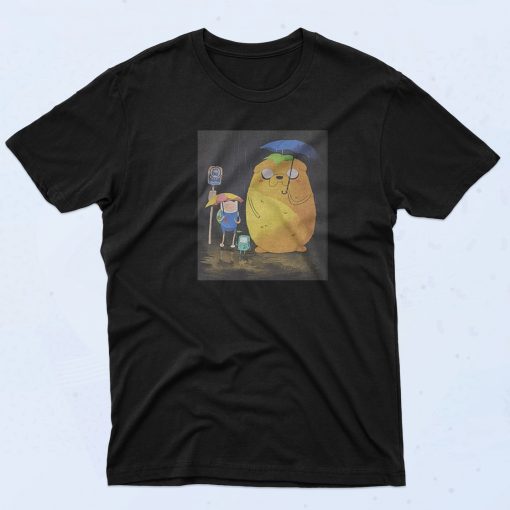 Time In The Rain My Neighbor Totoro 90s T Shirt