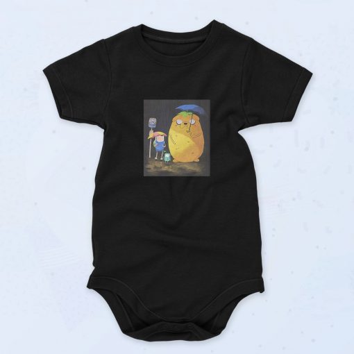 Time In The Rain My Neighbor Totoro Baby Onesie