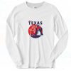 Visit Texas For Dinner Quotes Long Sleeve Shirt