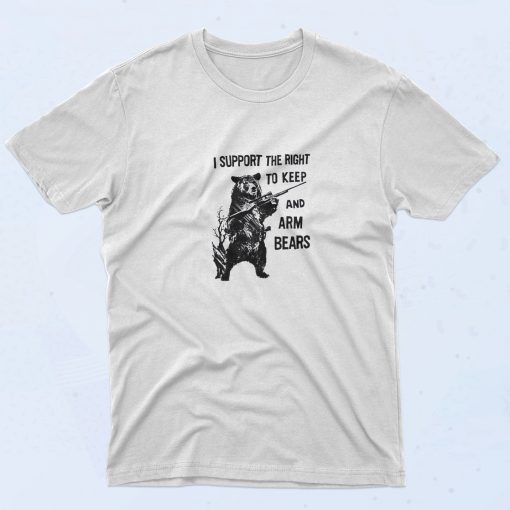 Bear Arms 90s T Shirt