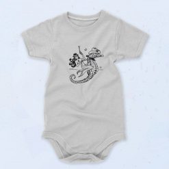 Cowgirl Mermaid Unisex Baby Onesie