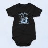 Dead Inside Skeleton Drinking Baby Onesie