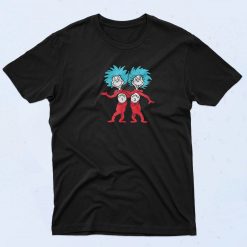 Dr Seuss Thing 1 And Thing 2 Buddies 90s T Shirt