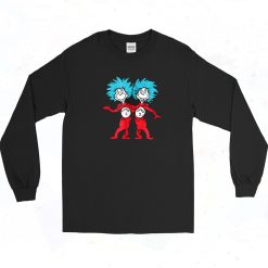 Dr Seuss Thing 1 And Thing 2 Buddies Long Sleeve Shirt