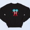 Dr Seuss Thing 1 And Thing 2 Buddies Sweatshirt