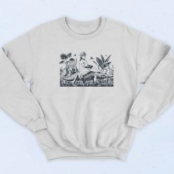 Girl Riding Alligator Sweatshirt