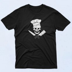 Head Chef Skull 90s T Shirt