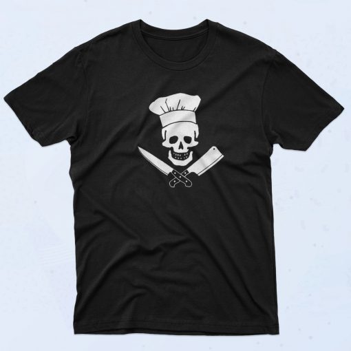 Head Chef Skull 90s T Shirt