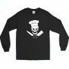 Head Chef Skull Long Sleeve Shirt