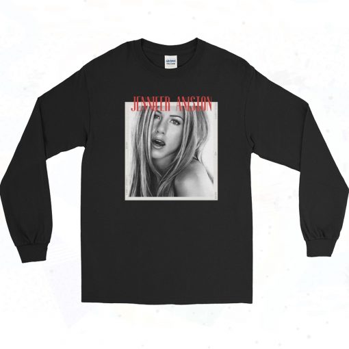 Jennifer Aniston Homage Vintage Long Sleeve Shirt